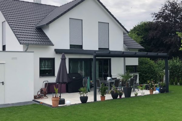 Terrassendach in DB 703 Feinstruktur anthrazit in 71154 Nufringen