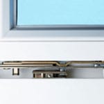 Sicherheit-Fenster-Pilzzapfenverriegelung-Geschlossen