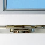 Sicherheit-Fenster-Pilzzapfenverriegelung-Offen