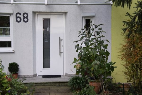 Haustueren aus Aluminium mit Glas